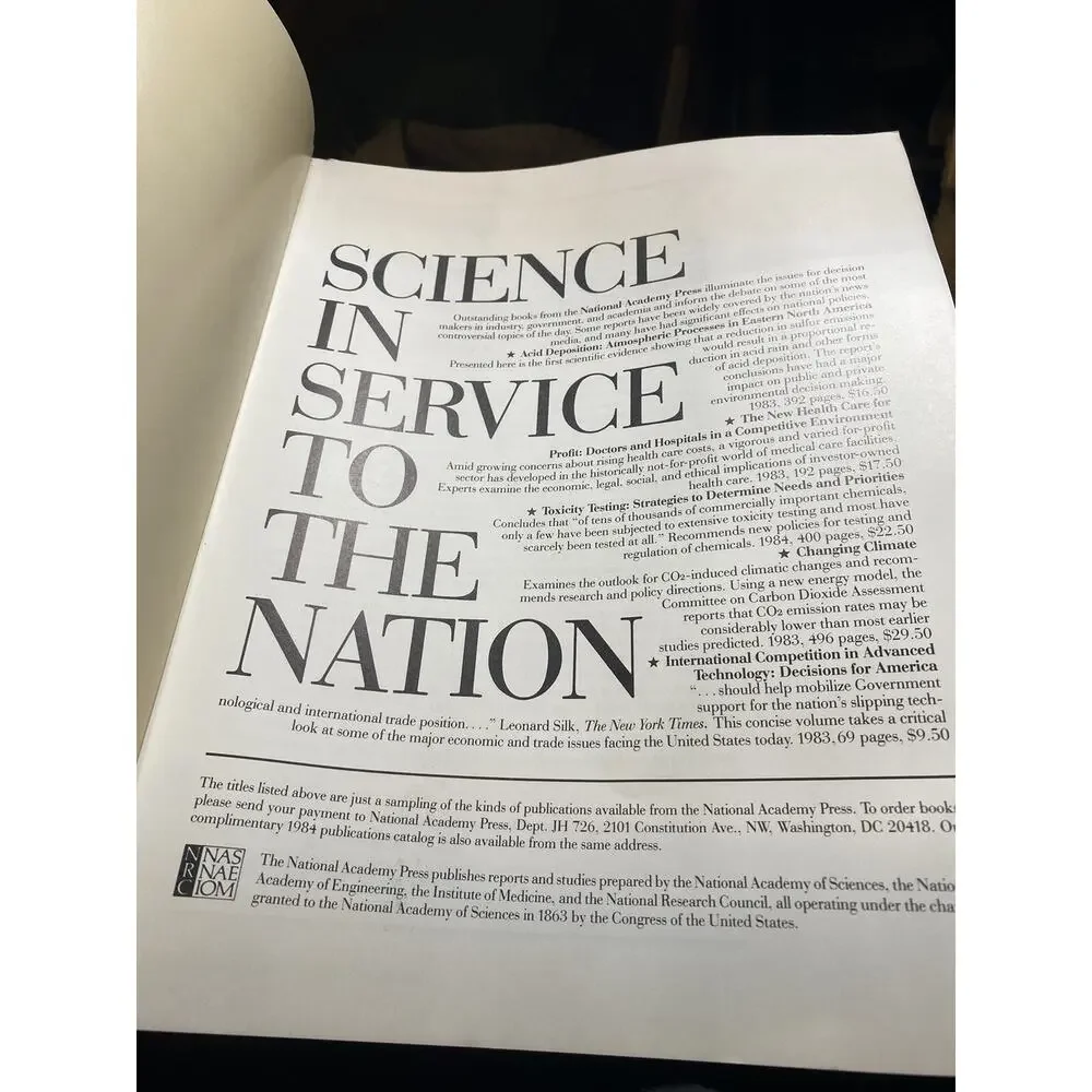 ISSUES In Science & Technology Fall 1984 Energy Ballistic Missle